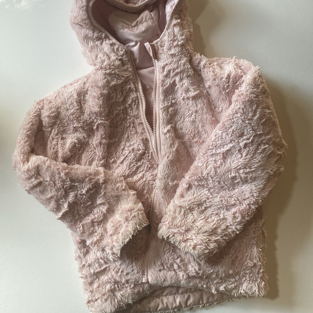 The north face pink puffer jacket toddler girl 6T